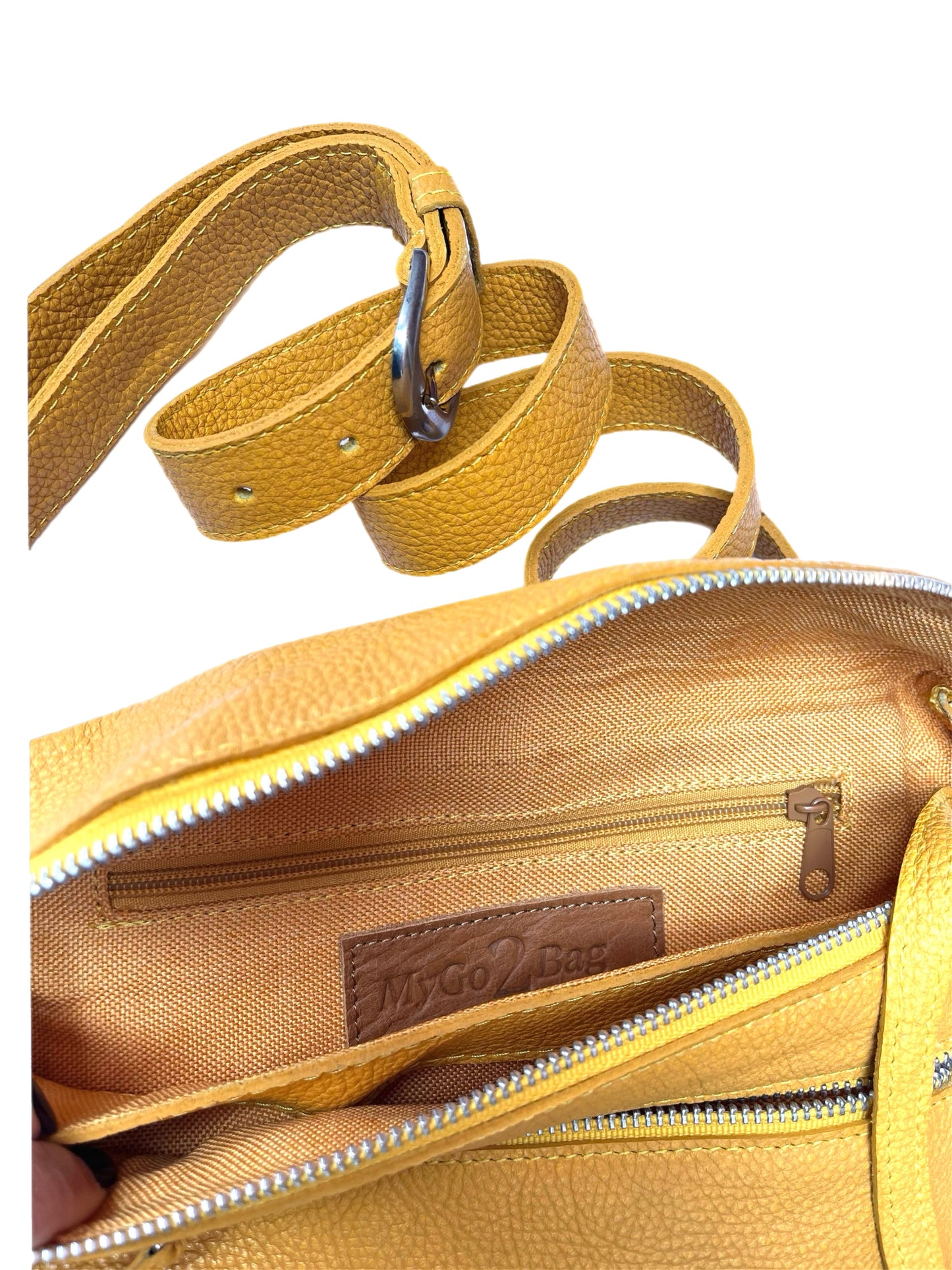 Bum Bags with Pockets Yellow
