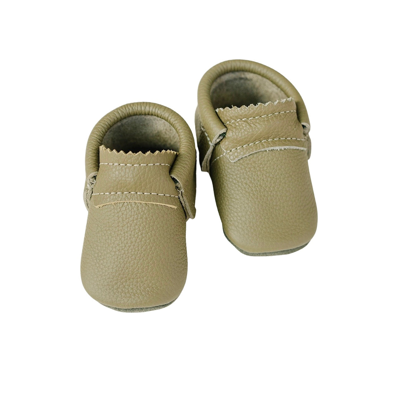 Olive moccs -