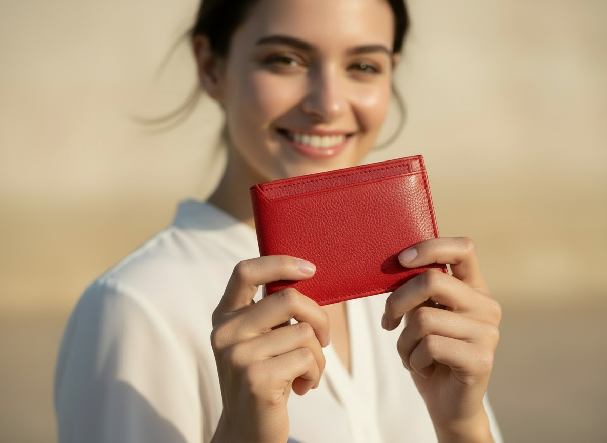 Slim Leather Wallet