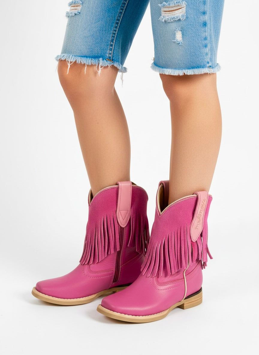 Sweet Dolly Boots-  Pink