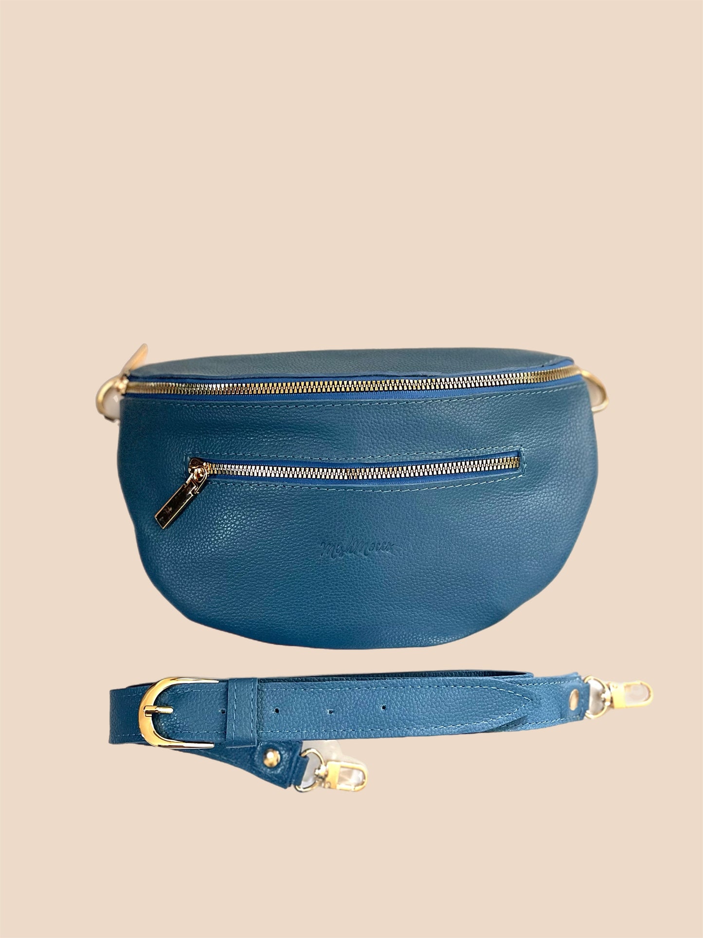 Bumbag with pockets- Suede Lining