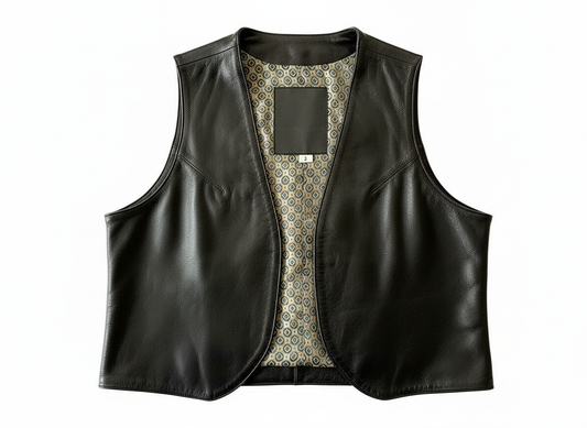 Leather Vest - Save 50%