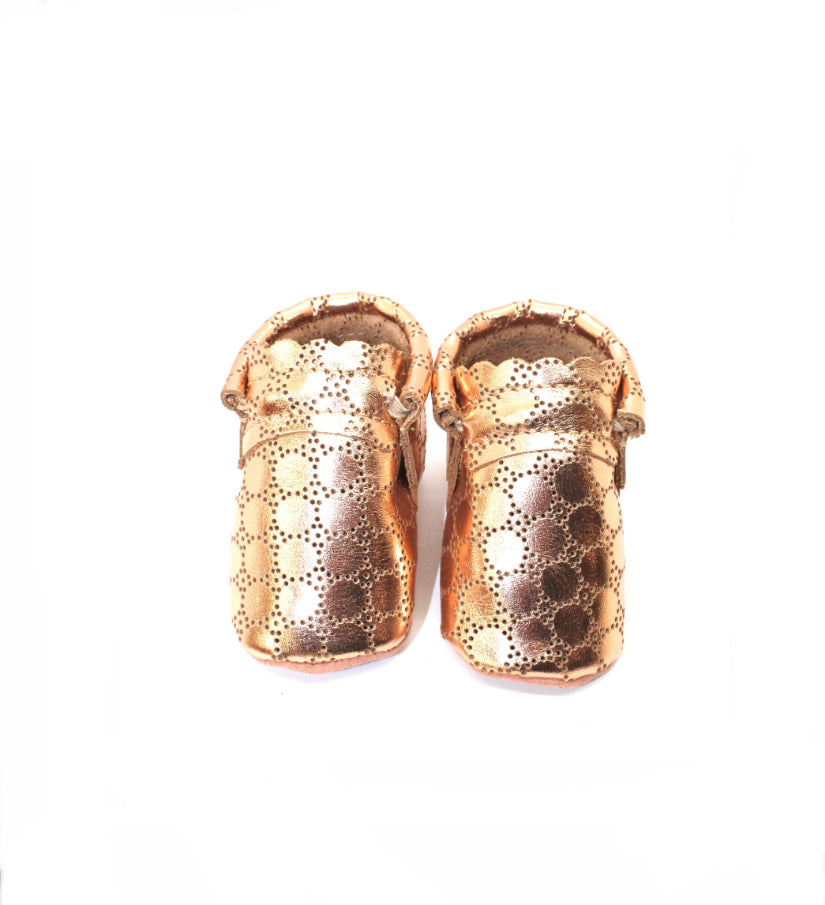 Rose Gold Perforated